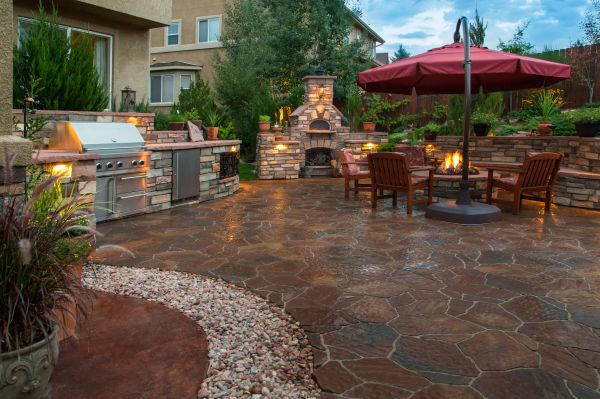 Stone Patio Construction in Melbourne
