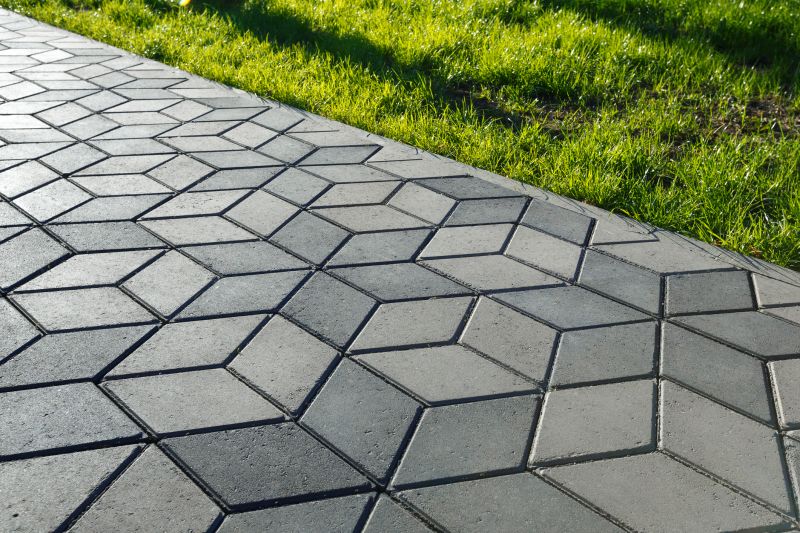 Concrete Paver Arrangement